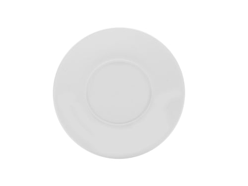 Mikasa Hospitality 6" Bistro Saucer - Porcelain, White (5292273)-cityfoodequipment.com
