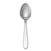 Mikasa Hospitality 7 7/10" Dessert Spoon with 18/10 Stainless Grade, City Limit Satin Pattern (5268324)-cityfoodequipment.com