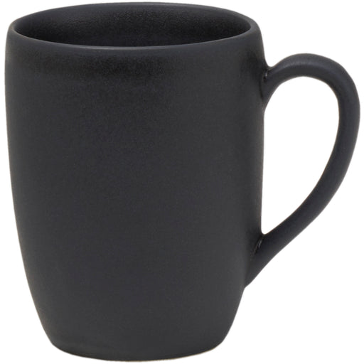 Mikasa Hospitality 11 oz Obsidian Mug - Stoneware, Black (5275385)-cityfoodequipment.com
