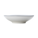 Mikasa Hospitality 26 oz Round Bistro Coupe Bowl - Porcelain, Black Pinstripe (5260385)-cityfoodequipment.com
