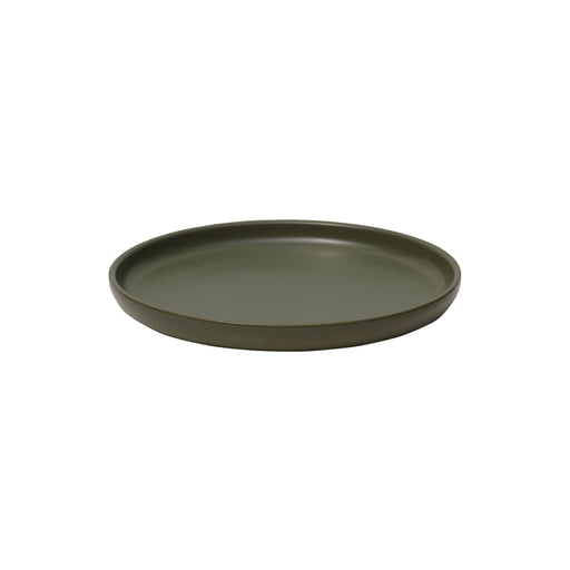 Mikasa Hospitality 8 1/2" Round Solitude Coupe Plate - Stoneware, Green (5275168)-cityfoodequipment.com