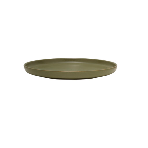 Mikasa Hospitality 11" Round Solitude Coupe Plate - Stoneware, Green (5275167)-cityfoodequipment.com
