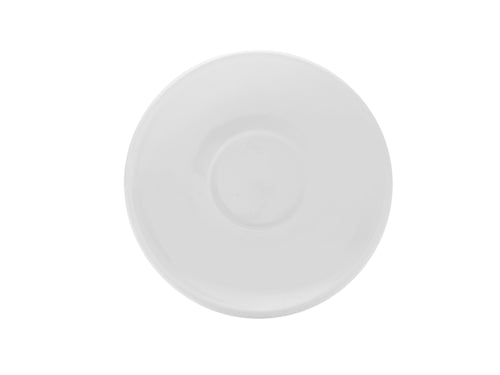 Mikasa Hospitality 4 1/2" Bistro Saucer - Porcelain, White (5292266)-cityfoodequipment.com