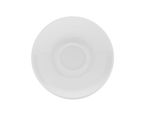 Mikasa Hospitality 6 1/2" Bistro Saucer - Porcelain, White (5292276)-cityfoodequipment.com