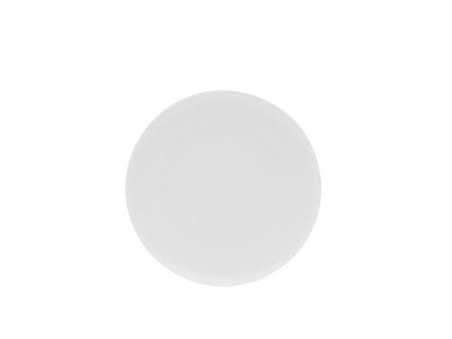 Mikasa Hospitality 9 1/2" Round Lola Coupe Deep Plate - Bone China, White (5304696)-cityfoodequipment.com