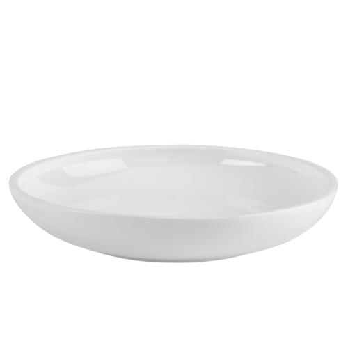 Mikasa Hospitality 10" Round Gordon Deep Plate - Bone China, White (5312742)-cityfoodequipment.com