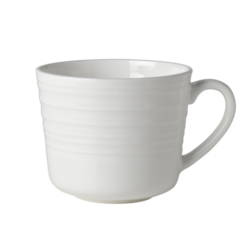 Mikasa Hospitality 10 3/10 oz Melinda Cup - Bone China, White (5313170)-cityfoodequipment.com