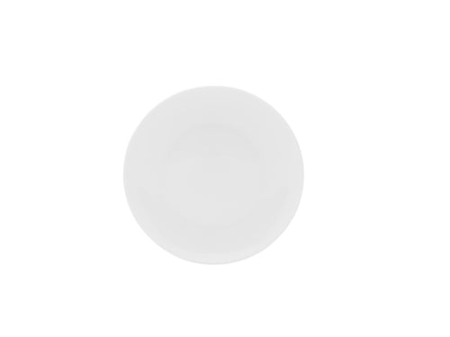 Mikasa Hospitality 6 1/2" Round Lola Coupe Plate - Bone China, White (5304715)-cityfoodequipment.com