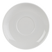 Mikasa Hospitality 4 18/25" Round Bistro Saucer - Porcelain, White (5305724)-cityfoodequipment.com
