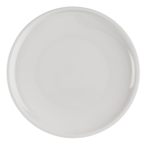 Mikasa Hospitality 8 3/10" Round Gordon Plate - Bone China, White (5312714)-cityfoodequipment.com