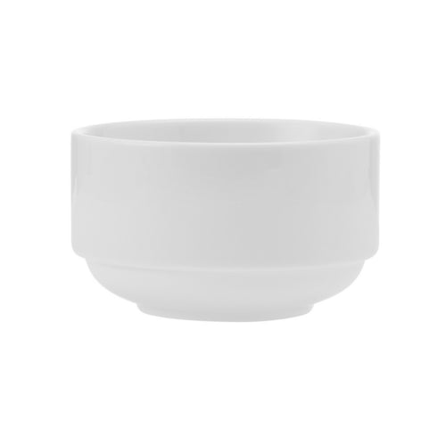 Mikasa Hospitality 9 1/2 oz Round Bistro Soup Bowl - Porcelain, White (5305720)-cityfoodequipment.com