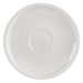 Mikasa Hospitality 5 1/5" Round Gordon Espresso Saucer - Bone China, White (5312748)-cityfoodequipment.com