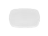 Mikasa Hospitality 11" Rectangular Lola Coupe Plate - Bone China, White (5304581)-cityfoodequipment.com
