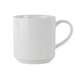 Mikasa Hospitality 11 4/5 oz Bistro Mug - Porcelain, White (5305718)-cityfoodequipment.com