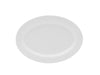 Mikasa Hospitality 10" x 7" Oval Lola Platter - Bone China, White (5304733)-cityfoodequipment.com
