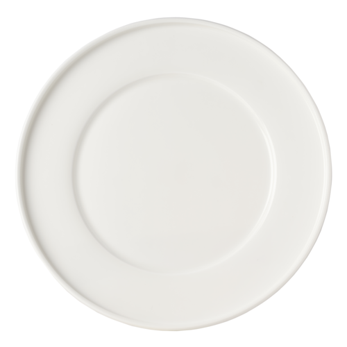 Mikasa Hospitality 8 4/5" Round Porthole Plate - Bone China, White (5308911)-cityfoodequipment.com