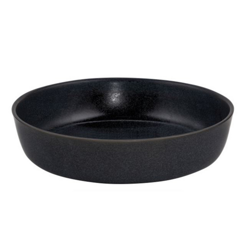 Mikasa Hospitality 40 oz Round Reckless Bowl - Fine China, Black (5315974)-cityfoodequipment.com
