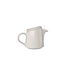 Mikasa Hospitality 27 oz Bevel Teapot - Fine China, White (5316157)-cityfoodequipment.com
