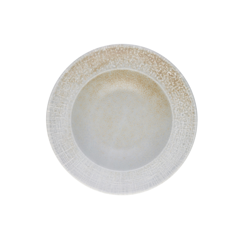 Mikasa Hospitality 9 7/8" Round Miro Deep Plate - Fine China, White (5316276)-cityfoodequipment.com