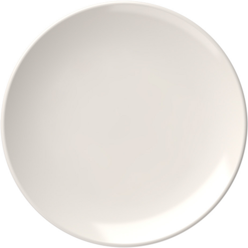 Mikasa Hospitality 9 13/16" Round Lona Coupe Plate - Fine China, White (5316215)-cityfoodequipment.com