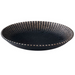 Mikasa Hospitality 8 13/16" Round Reckless Deep Plate - Fine China, Black (5315978)-cityfoodequipment.com