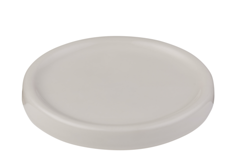 Mikasa Hospitality 3 1/2" Round Alzar Mug Lid - Fine China, White (5320442)-cityfoodequipment.com