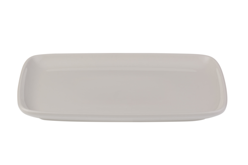 Mikasa Hospitality 8" x 10 15/16" Rectangular Quadro latter - Fine China, White (5320441)-cityfoodequipment.com