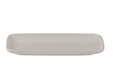 Mikasa Hospitality 4" x 8 7/16" Rectangular Quadro Platter - Fine China, White (5320440)-cityfoodequipment.com