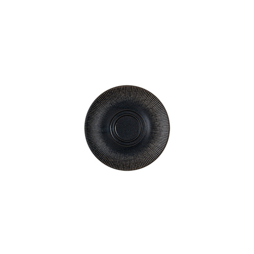 Mikasa Hospitality 6 3/8" Round Reckless Saucer - Fine China, Black (5318990)-cityfoodequipment.com