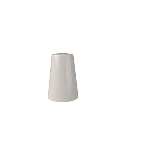 Mikasa Hospitality 1 1/2" Joker Salt Shaker - Fine China, White (5315879)-cityfoodequipment.com