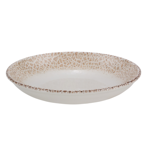 Mikasa Hospitality 10" Round Deserto Deep Plate - Fine China, Brown (5316179)-cityfoodequipment.com