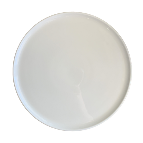 Mikasa Hospitality 12 3/16" Round Mesa Plate - Fine China, White (5315875)-cityfoodequipment.com