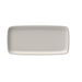Mikasa Hospitality 6 7/16" x 13 1/2" Rectangular Quadro Platter - Fine China, White (5316289)-cityfoodequipment.com