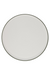 Mikasa Hospitality 12 3/16" Round Modest Coupe Pizza Plate - Fine China, White/Green (5321596)-cityfoodequipment.com