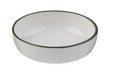 Mikasa Hospitality 15 9/16 oz Round Modest Bowl - Fine China, White/Green (5321594)-cityfoodequipment.com