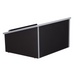 National Public Seating 22-BK Tabletop Lectern w/ (1) Shelf - 23 3/4" x 19 7/8" x 13 3/4", Laminate, Black-cityfoodequipment.com