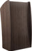 National Public Seating 611-RW Floor Lectern w/ (2) Shelves - 24" x 21" x 46", Laminate, Ribbonwood-cityfoodequipment.com