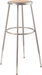 National Public Seating 6230H Round Backless Stool w/ Masonite Board Seat, Gray-cityfoodequipment.com