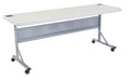 National Public Seating BPFT-2472 Desk Height Training Table W/ 1 3/4" Top, 24"W X 72"L, Speckled Grey-cityfoodequipment.com