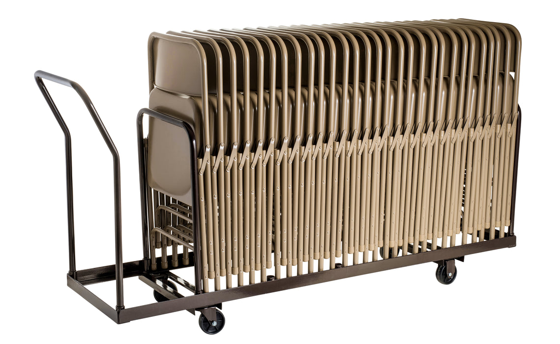National Public Seating DY-35 Folding Chair Dolly W/ (35) Chair Capacity For Standard Folding Chairs-cityfoodequipment.com
