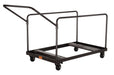 National Public Seating DY-60R Folding Table Dolly W/ (10) Table Capacity For 48" & 60" Round Folding Tables-cityfoodequipment.com