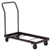 National Public Seating DY700/800 Chair Dolly W/ (36) Chair Capacity For Series 800 Chairs - Steel, Dark Brown-cityfoodequipment.com