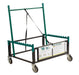 National Public Seating TAD Folding Table Dolly W/ (10) Plastic Or (6) Wood Table Capacity - Steel, Green-cityfoodequipment.com