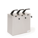 Nemco 10963 Countertop Condiment Dispenser w/ (3) Pumps - For 1 1/2 gal (6 qt) Pouches, Stainless Steel-cityfoodequipment.com