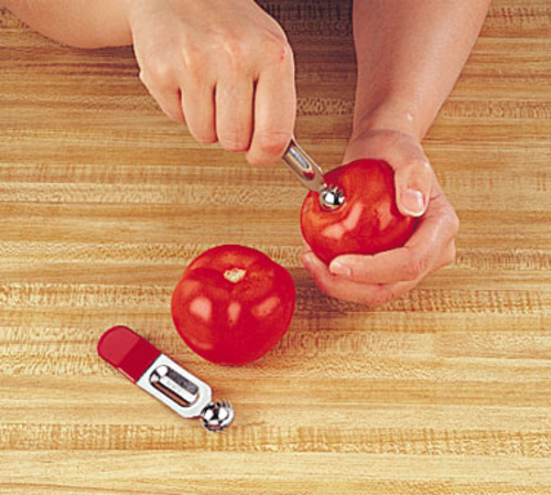 Nemco 55874-2 Tomato Stem Remover w/ Plastic Handle, Stainless-cityfoodequipment.com