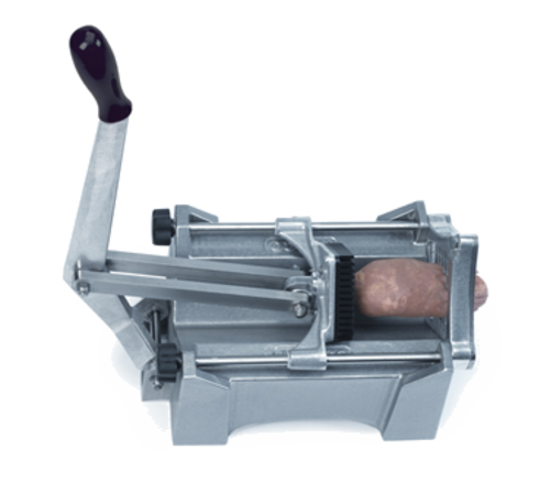 Nemco 56450A-3 Extra Large Potato Cutter w/ 1/2" Square Cut & Polymer Push Block, Aluminum-cityfoodequipment.com