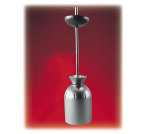 Nemco 6003 48" Ceiling Mount Heat Lamp w/ Stem - Silver, 120v-cityfoodequipment.com