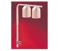 Nemco 6004-2 2 Bulb Portable Heat Lamp w/ Adjustable Clamp Arm, Steel/Aluminum, 120v-cityfoodequipment.com