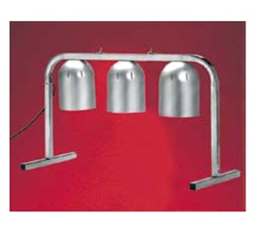 Nemco 6008-3 3 Bulb Portable Heat Lamp w/ Fixed Arms, Steel/Aluminum, 120v-cityfoodequipment.com