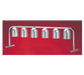 Nemco 6008-6 6 Bulb Portable Heat Lamp w/ Fixed Arms, Steel/Aluminum, 120v-cityfoodequipment.com